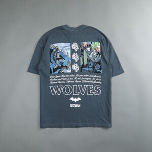 Batman x Darc Sport x Bane Soldout Bane Limited Oversized Tee Blue Size Medium